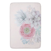 Mijn mexicaanse pastelroze succulente tuin badmat (Voorkant Verticaal)