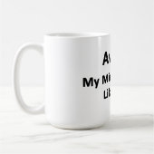 Mijn middelste vinger houdt van je koffiemok (Links)