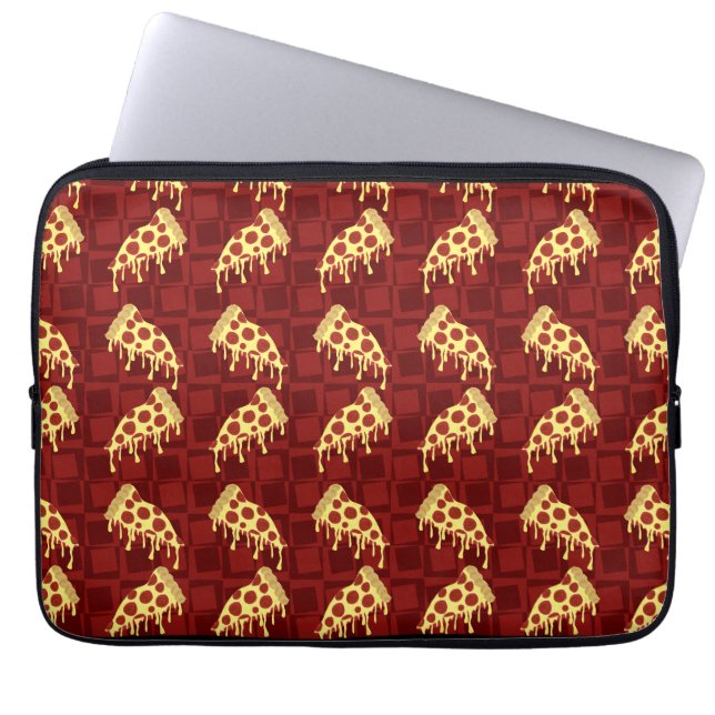 Mijn Mijn Mijn Mijn Hoesje van mijn Pizza Pie-lapt Laptop Sleeve (Voorkant)