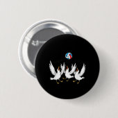 Mijn Mijn Mijn Volleybal Meeuwen Grappig Strand Ronde Button 5,7 Cm (Voorkant /achterkant)
