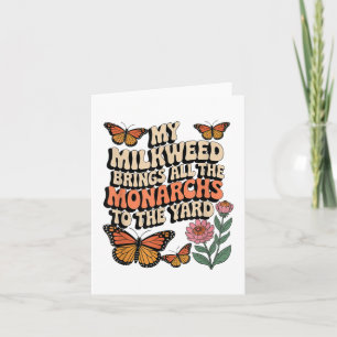 Mijn Milkweed brengt alle monarchen naar de werf Kaart
