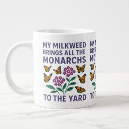 Mijn Milkweed brengt alle monarchen naar de Yard Grote Koffiekop