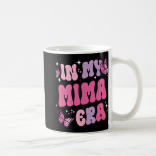 Mijn Mima Era Grappige Vlinder Groovy Retro Moeder Koffiemok