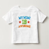 Mijn Mimi is Geweldige Kinder Shirts (Voorkant)