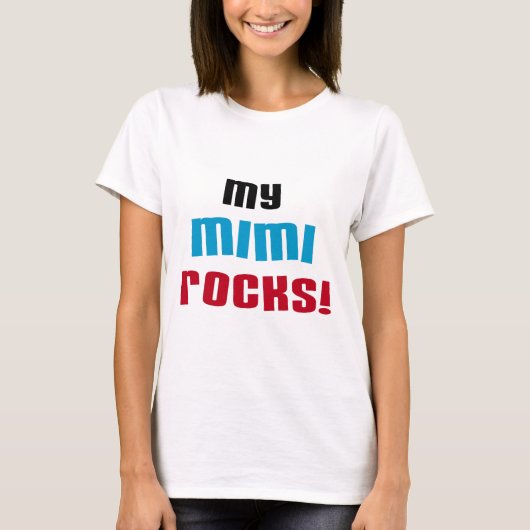 Mijn Mimi Rocks T-shirts en geschenken (Voorkant)