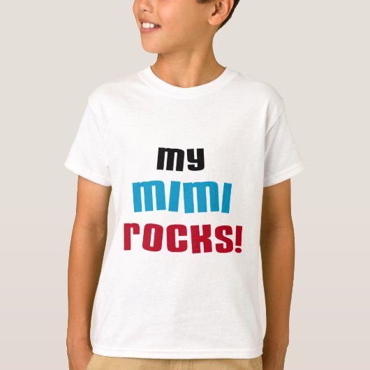 Mijn Mimi Rocks T-shirts en geschenken (Voorkant)