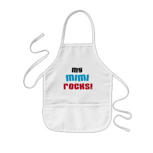 Mijn Mimi Rocks T-shirts en geschenken Kinder Schort