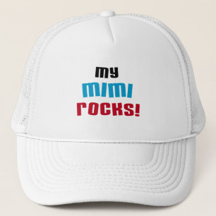 Mijn Mimi Rocks T-shirts en geschenken Trucker Pet