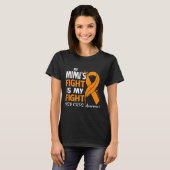 Mijn Mimi's Fight is mijn Fight RSD CRPS Awareness T-shirt (Voorkant volledig)