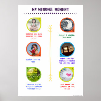 Mijn Mindful Moment Meditation Poster