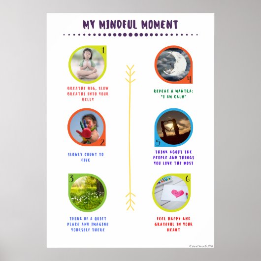 Mijn Mindful Moment Meditation Poster (Voorkant)
