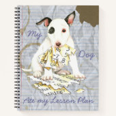 Mijn Mini Bull Ate mijn Lesson Plan Notitieboek (Voorkant)