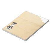 Mijn Miniatuur Schnauzer Ate Mijn Homework Notitieblok (Linkerzijde)