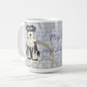 Mijn Miniatuur Schnauzer Ate Mijn Lesson Plan Koffiemok (Voorkant links)