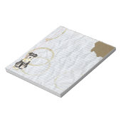 Mijn Miniatuur Schnauzer Ate Mijn Lesson Plan Notitieblok (Linkerzijde)