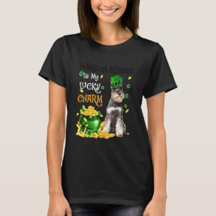 Mijn miniatuurschnauzer is mijn gelukzalige jum. t-shirt