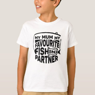 MIJN MINIUM MIJN FAVORIET VIST PARTNER. T-SHIRT