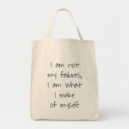 Mijn mislukkingen niet Boodschappentas Tote Bag