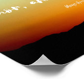 "Mijn missie in het leven" - Inspirerend Poster (Hoek)