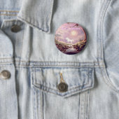 Mijn Misty Unicorn Ronde Button 5,7 Cm (In situ)