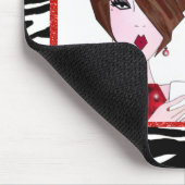 "Mijn mobiele telefoon is mijn Royal Scepter!" Muismat (Hoek)