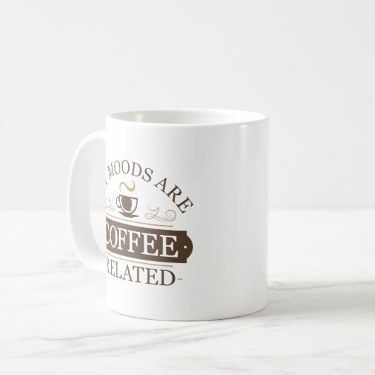 Mijn modellen zijn koffie-gerelateerd koffiemok (Voorkant links)