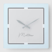 Mijn moderne vlinderklok vierkante klok (Voorkant)