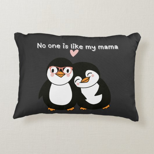 Mijn moeder accent kussen (Achterkant)