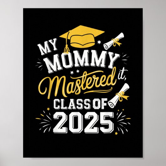 Mijn moeder beheerst het CL van 2025 Masters Afstu Poster (Voorkant)