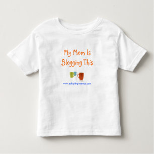Mijn moeder blogt dit. kinder shirts