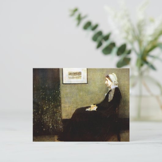 Mijn moeder briefkaart (Staand voorkant)