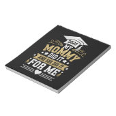 Mijn moeder deed het en zij deed het voor mij, mam notitieblok (Linkerzijde)