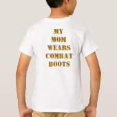 Mijn moeder draagt gevechtsboeken t-shirt (Achterkant)