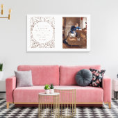 Mijn moeder, een gedicht van Ann Taylor Canvas Afdruk (Insitu (Woonkamer))