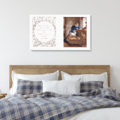 Mijn moeder, een gedicht van Ann Taylor Canvas Afdruk (Insitu (Slaapkamer))