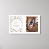 Mijn moeder, een gedicht van Ann Taylor Canvas Afdruk (Voorkant)