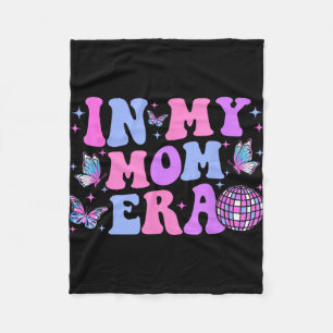 Mijn moeder Era Lover Groovy Mam Voor Moederdag Fleece Deken
