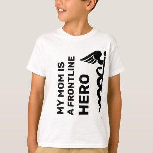 Mijn moeder Frontline Hero Coronavirus Covid19 T-shirt
