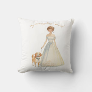 Mijn Moeder Gaat Trouwen Design   Trouw Hond  Kussen