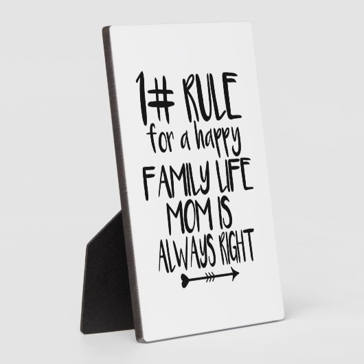 Mijn moeder heeft altijd gelijk fotoplaat (Zijkant)