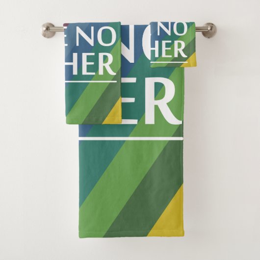 Mijn moeder is als geen ander bad handdoek (Insitu)