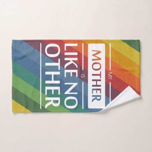 Mijn moeder is als geen ander bad handdoek (Handdoek)