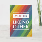 Mijn moeder is als geen ander bedankkaart (Voorkant)