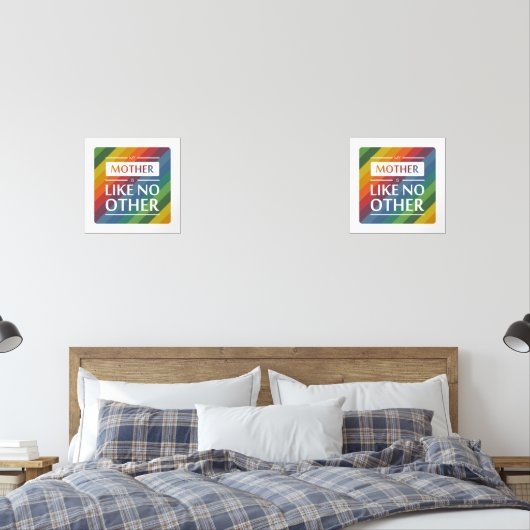 Mijn moeder is als geen ander muurkunst sets (Slaapkamer)