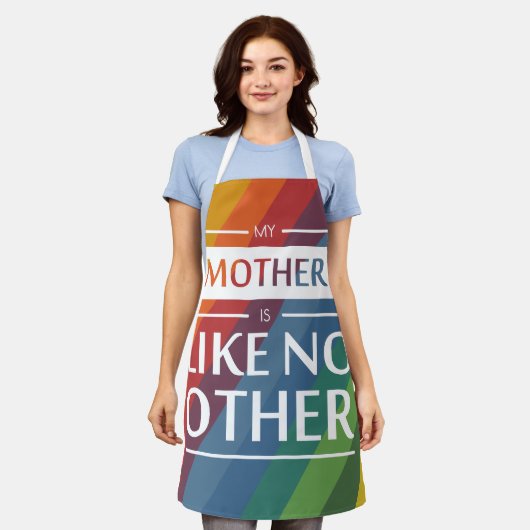 Mijn moeder is als geen ander schort (Gedragen)