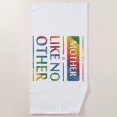 Mijn moeder is als geen ander strandlaken (Voorkant)