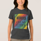 Mijn moeder is als geen ander Tri-Blend shirt (Voorkant)