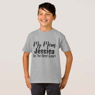 Mijn moeder is de beste ooit gepersonaliseerde T-S T-shirt