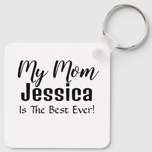 Mijn moeder is de beste Sleutelhanger ooit van de  (Achterkant)