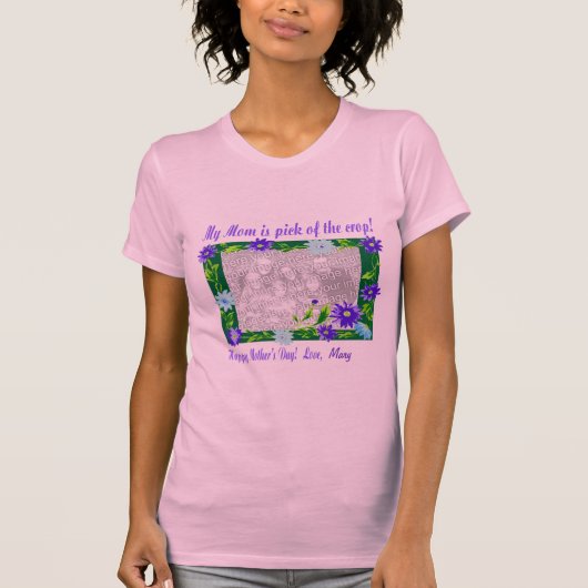 Mijn moeder is de beste T-shirt (Voorkant)